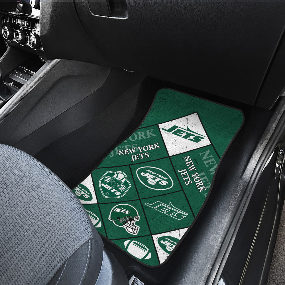 New York Jets Car Floor Mats Sporty Team Collection - Gearcarcover - 2