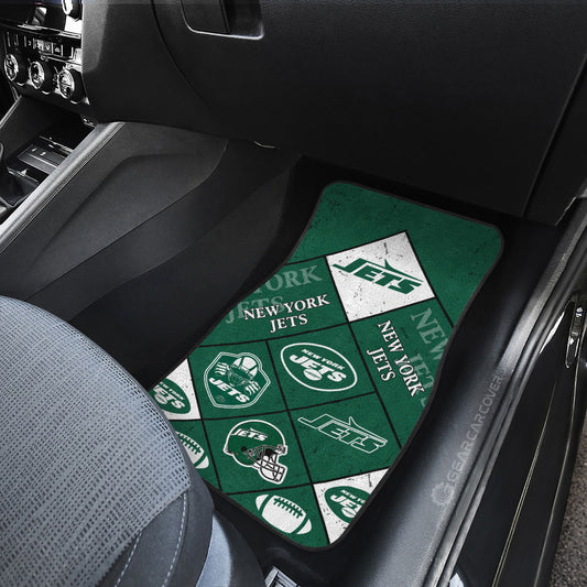 New York Jets Car Floor Mats Sporty Team Collection - Gearcarcover - 2
