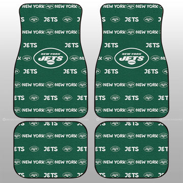New York Jets Car Floor Mats Sporty Team Collection - Gearcarcover - 1