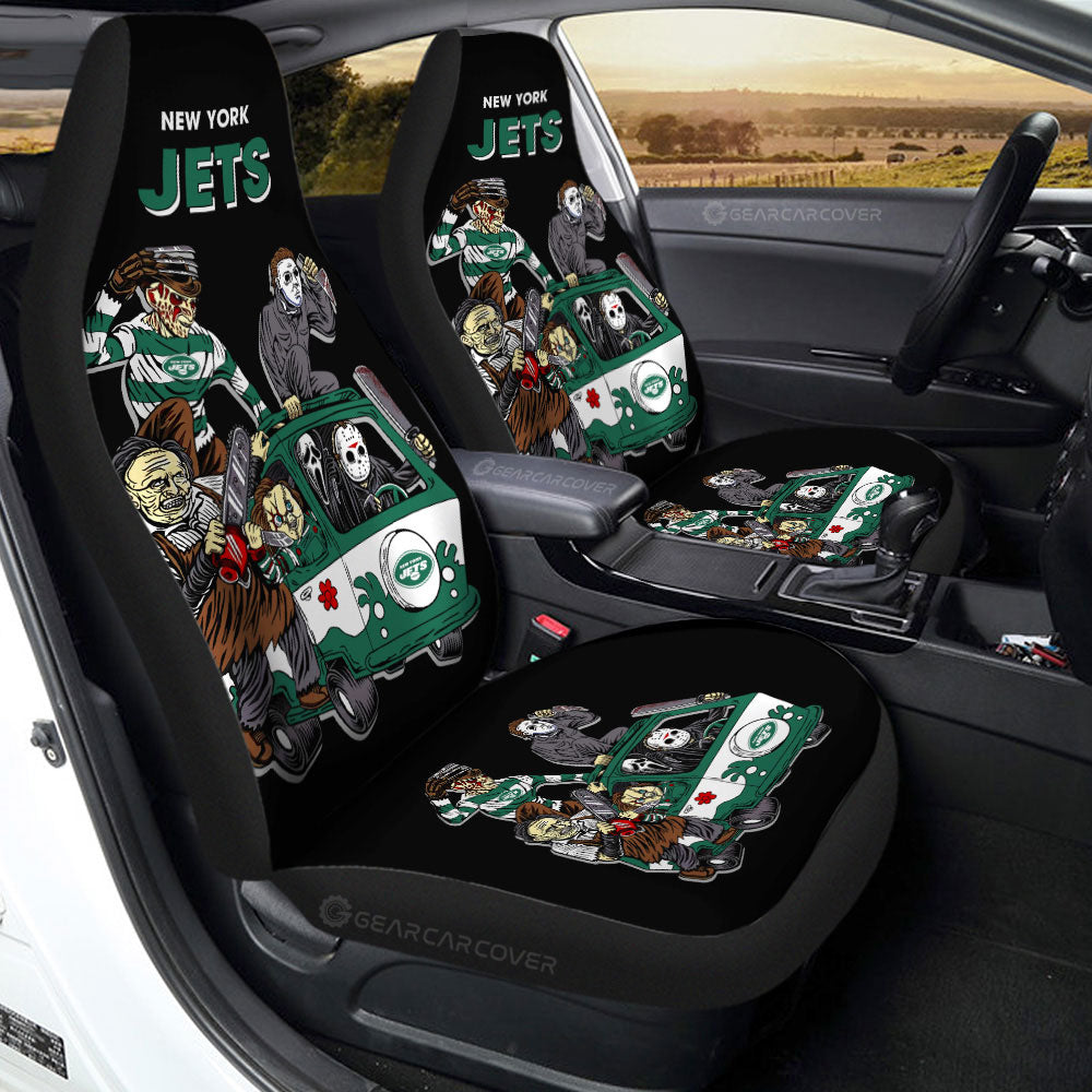 New York Jets Car Seat Covers Custom Car Accessories - Gearcarcover - 2