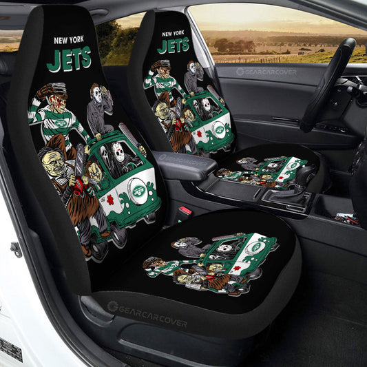 New York Jets Car Seat Covers Custom Car Accessories - Gearcarcover - 2