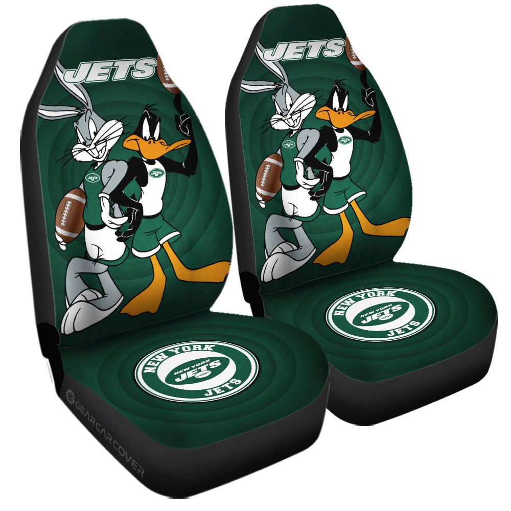 New York Jets Car Seat Covers Custom Car Accessories - Gearcarcover - 3