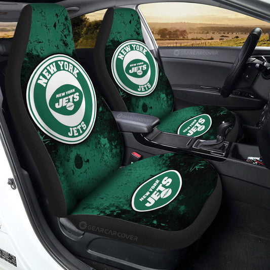 New York Jets Car Seat Covers Custom Car Accessories - Gearcarcover - 2