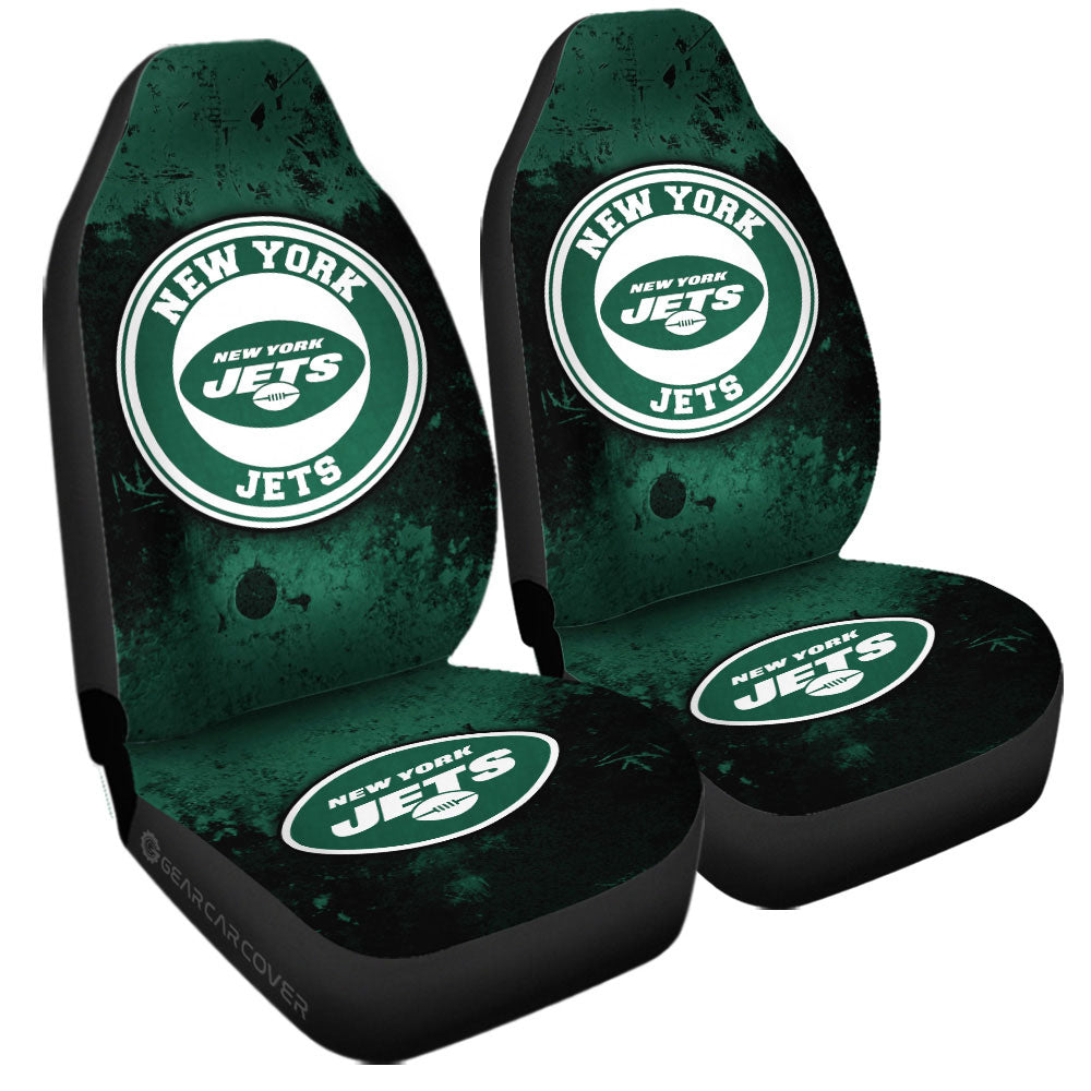 New York Jets Car Seat Covers Custom Car Accessories - Gearcarcover - 3