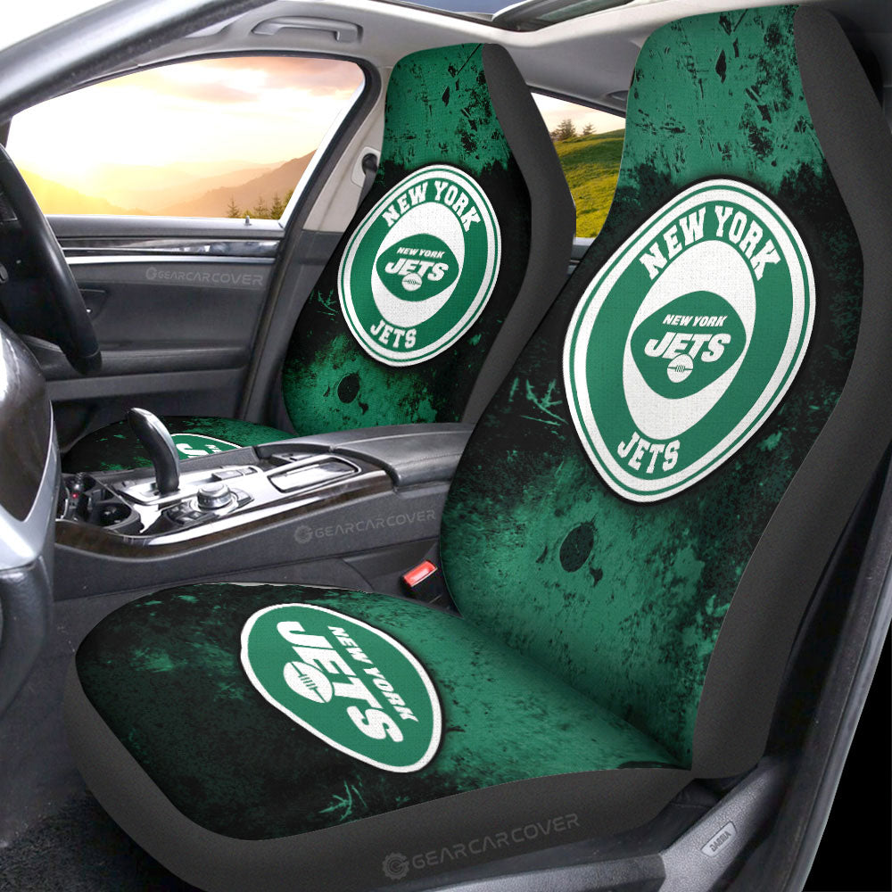 New York Jets Car Seat Covers Custom Car Accessories - Gearcarcover - 1