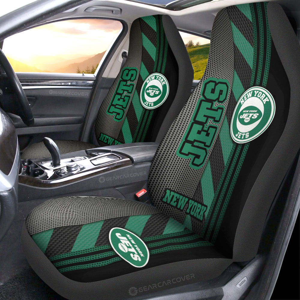 New York Jets Car Seat Covers Custom Car Accessories - Gearcarcover - 1