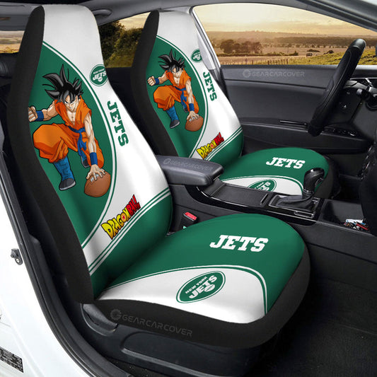 New York Jets Car Seat Covers Goku Car Accessories For Fans - Gearcarcover - 2