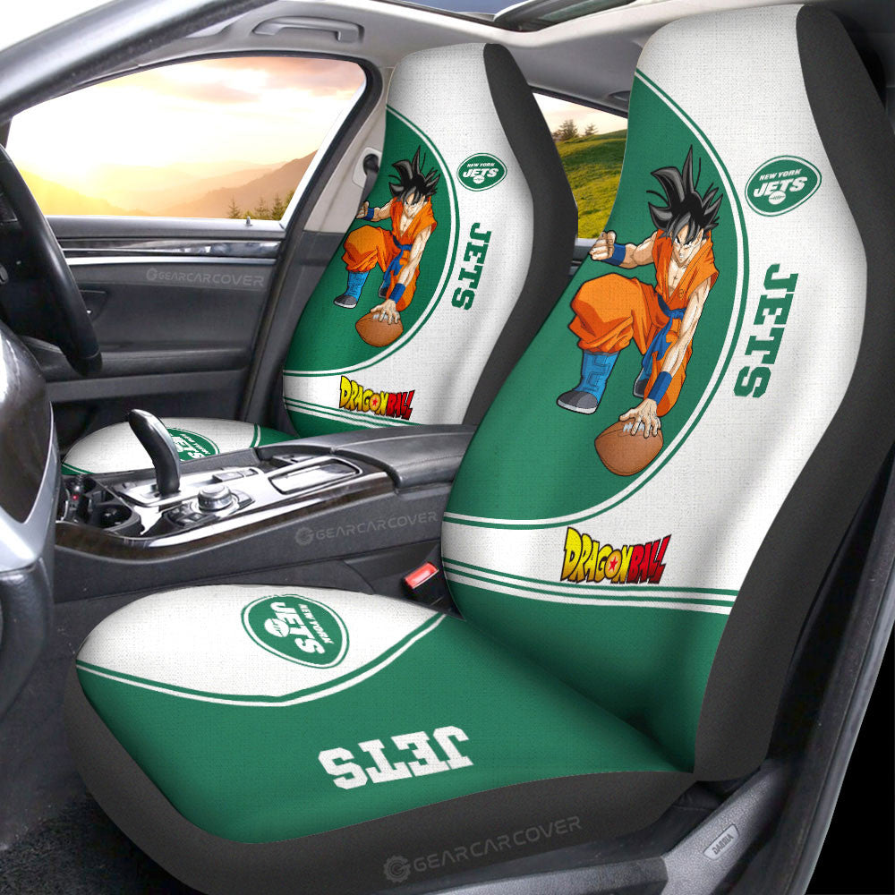 New York Jets Car Seat Covers Goku Car Accessories For Fans - Gearcarcover - 1