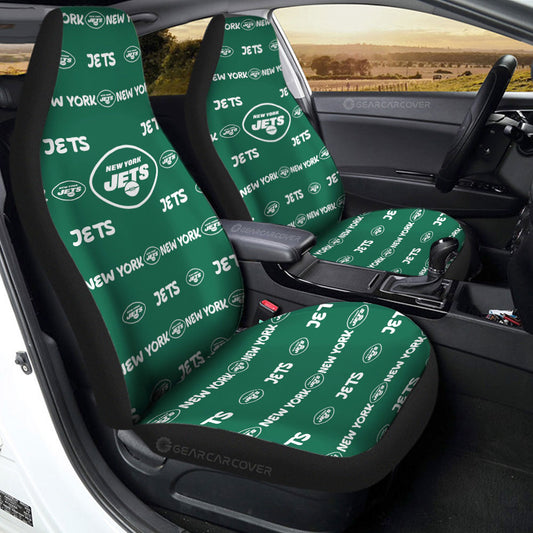 New York Jets Car Seat Covers Sporty Team Collection - Gearcarcover - 2