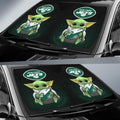 New York Jets Car Sunshade Custom Car Accessories For Fan - Gearcarcover - 2