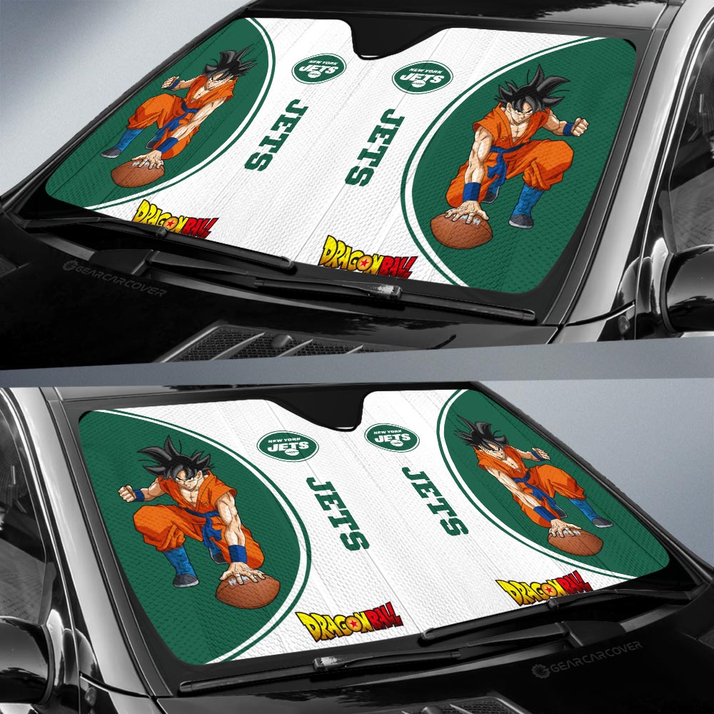 New York Jets Car Sunshade Custom Car Accessories For Fans - Gearcarcover - 2
