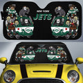 New York Jets Car Sunshade Custom Car Accessories - Gearcarcover - 1