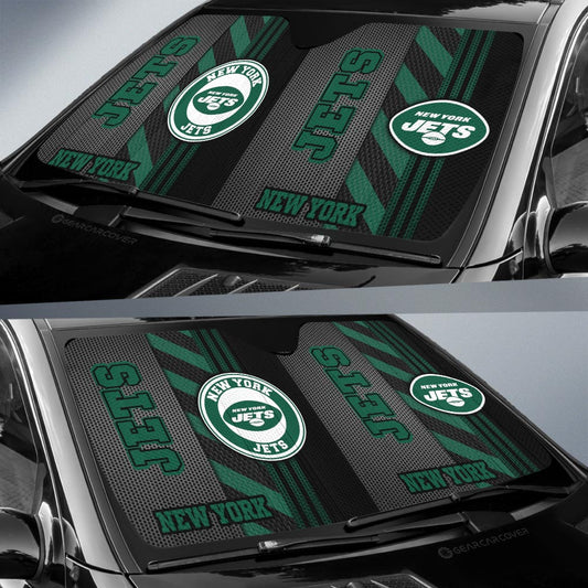 New York Jets Car Sunshade Custom Car Accessories - Gearcarcover - 2