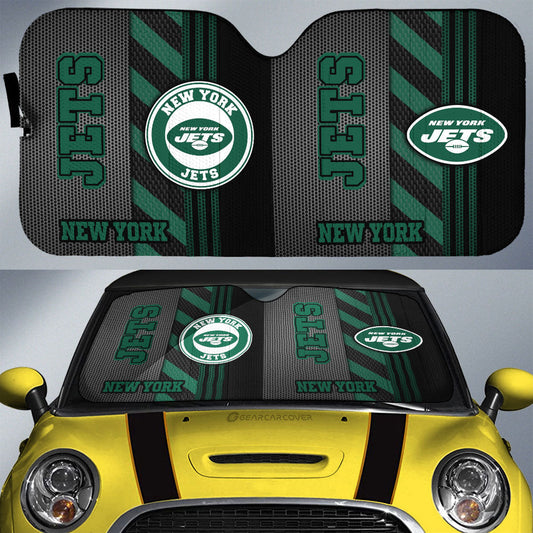 New York Jets Car Sunshade Custom Car Accessories - Gearcarcover - 1