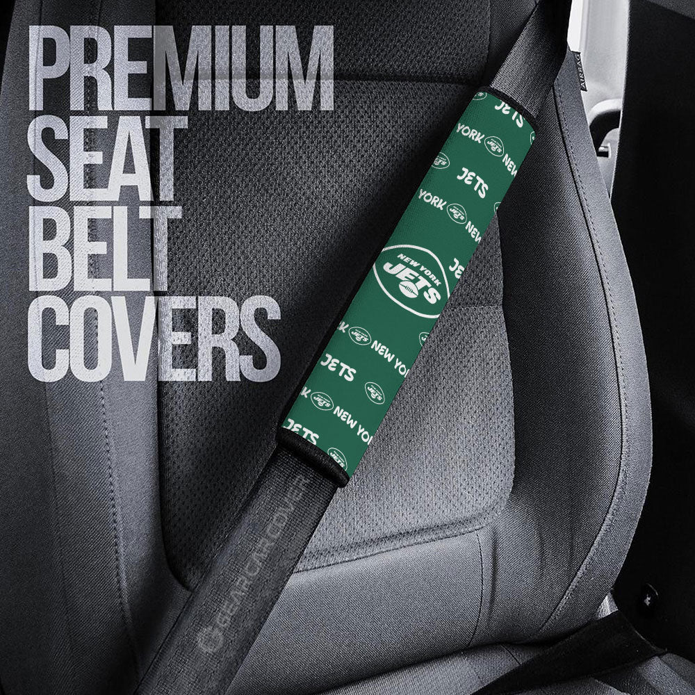 New York Jets Seat Belt Covers Sporty Team Collection - Gearcarcover - 3