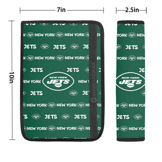 New York Jets Seat Belt Covers Sporty Team Collection - Gearcarcover - 1