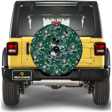 New York Jets Spare Tire Covers Camera Hole Cartoon Theme Collection - Gearcarcover - 1