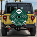 New York Jets Spare Tire Covers Camera Hole Sporty Team Collection - Gearcarcover - 2