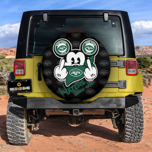 New York Jets Spare Tire Covers Custom Car Accessories - Gearcarcover - 2
