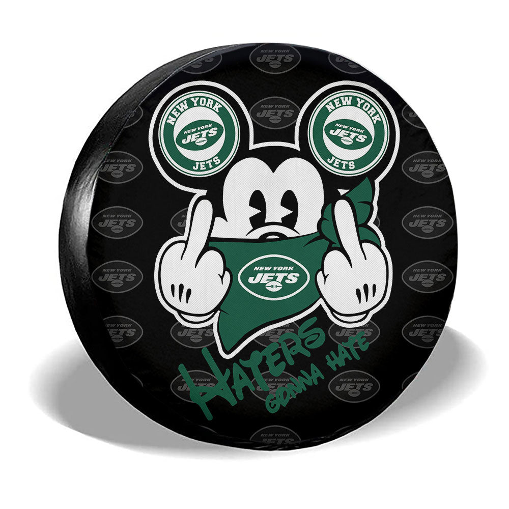 New York Jets Spare Tire Covers Custom Car Accessories - Gearcarcover - 3