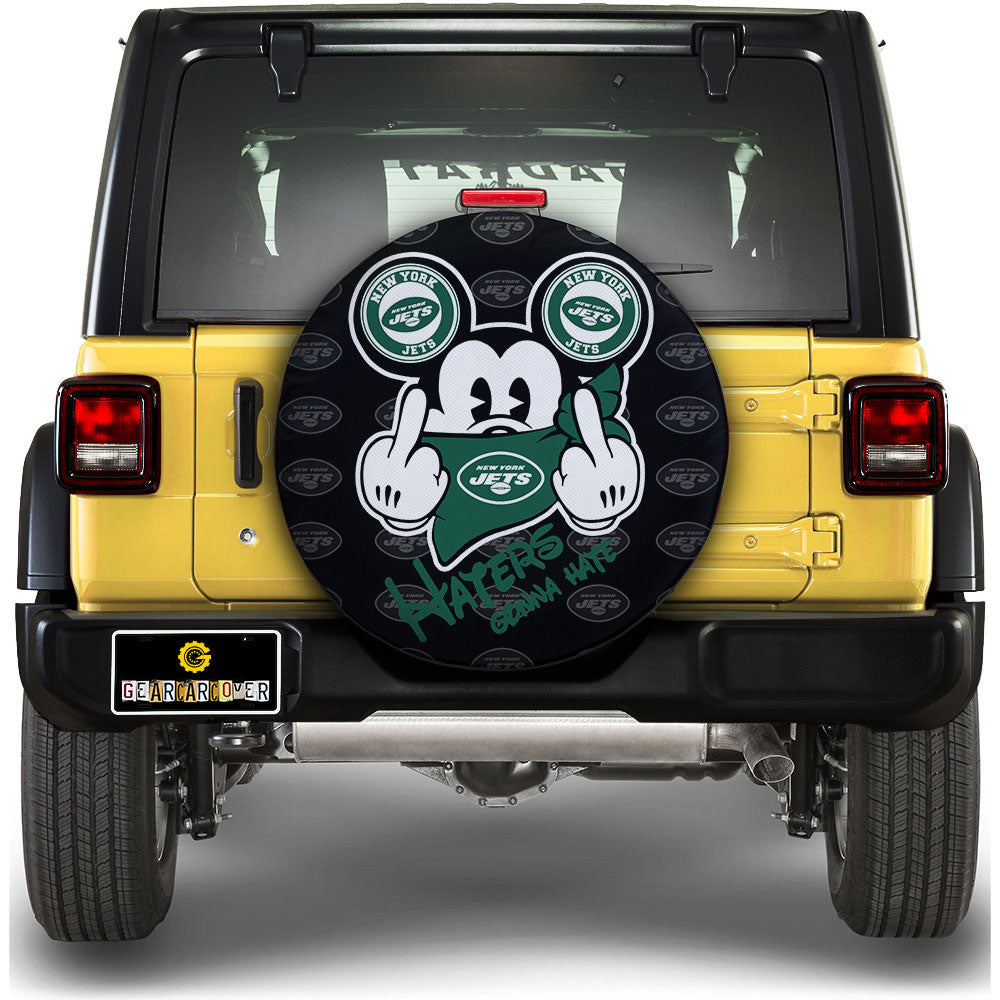 New York Jets Spare Tire Covers Custom Car Accessories - Gearcarcover - 1
