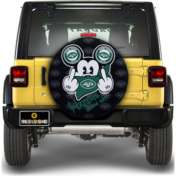 New York Jets Spare Tire Covers Custom Car Accessories - Gearcarcover - 1