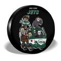 New York Jets Spare Tire Covers Horror Characters Car Accessories - Gearcarcover - 3