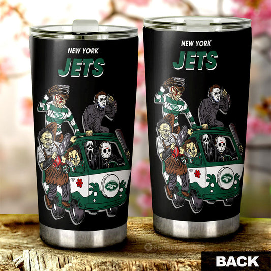 New York Jets Tumbler Cup Custom Car Accessories - Gearcarcover - 2