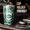 New York Jets Tumbler Cup Custom Car Accessories - Gearcarcover - 3