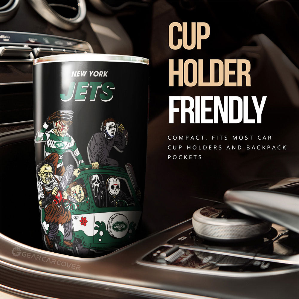 New York Jets Tumbler Cup Custom Car Accessories - Gearcarcover - 3