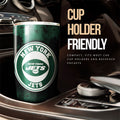 New York Jets Tumbler Cup Custom Car Accessories - Gearcarcover - 3