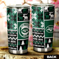 New York Jets Tumbler Cup Custom Ugly Style Car Accessories - Gearcarcover - 2
