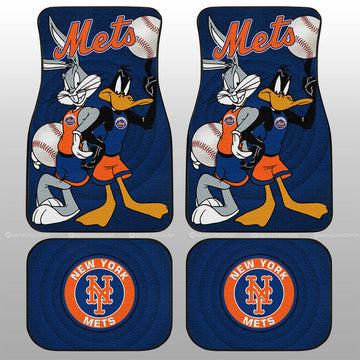 New York Mets Car Floor Mats Custom Car Accessories - Gearcarcover - 1