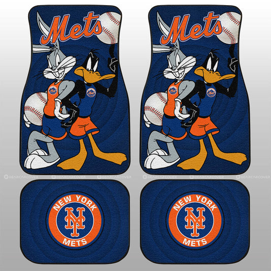 New York Mets Car Floor Mats Custom Car Accessories - Gearcarcover - 1