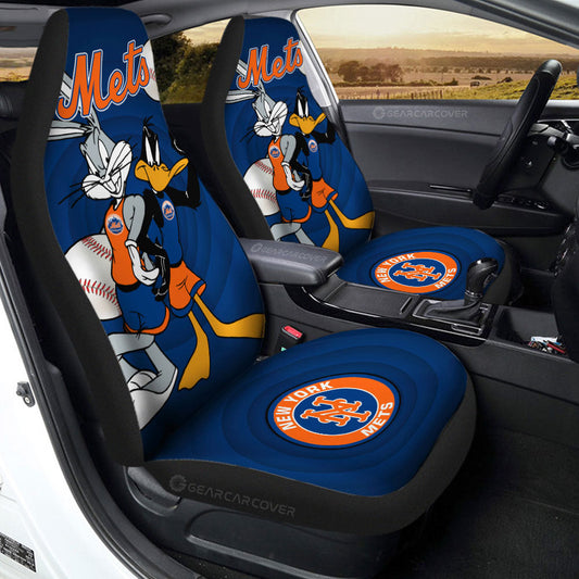 New York Mets Car Seat Covers Custom Car Accessories - Gearcarcover - 2