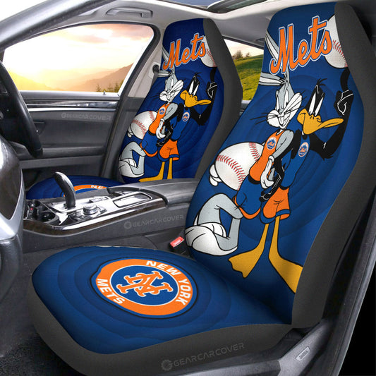 New York Mets Car Seat Covers Custom Car Accessories - Gearcarcover - 1