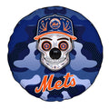 New York Mets Spare Tire Covers Camera Hole Skull Theme Collection - Gearcarcover - 4