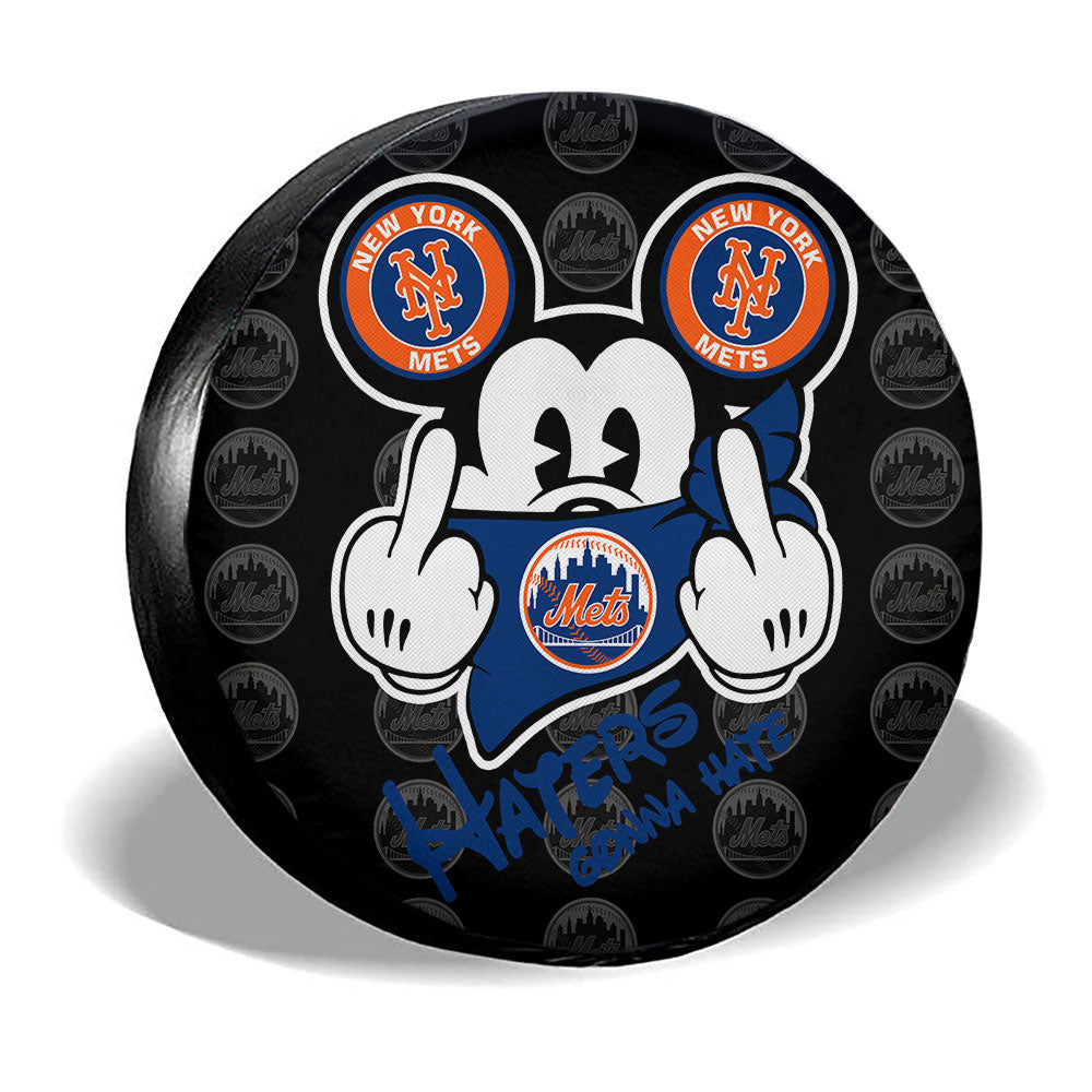 New York Mets Spare Tire Covers Custom Car Accessories - Gearcarcover - 3