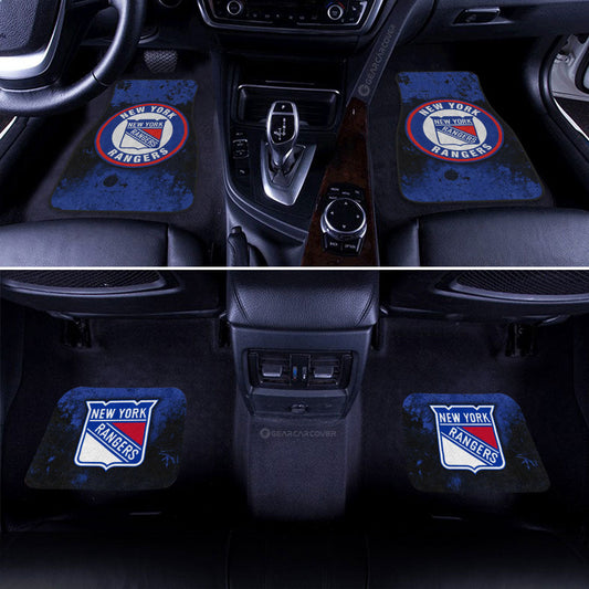 New York Rangers Car Floor Mats Custom Car Accessories - Gearcarcover - 2