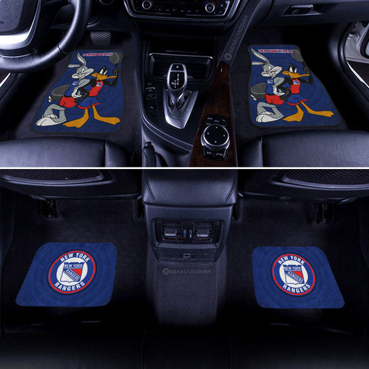 New York Rangers Car Floor Mats Custom Car Accessories - Gearcarcover - 2