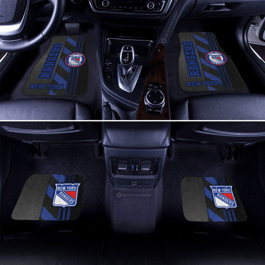 New York Rangers Car Floor Mats Custom Car Accessories - Gearcarcover - 2