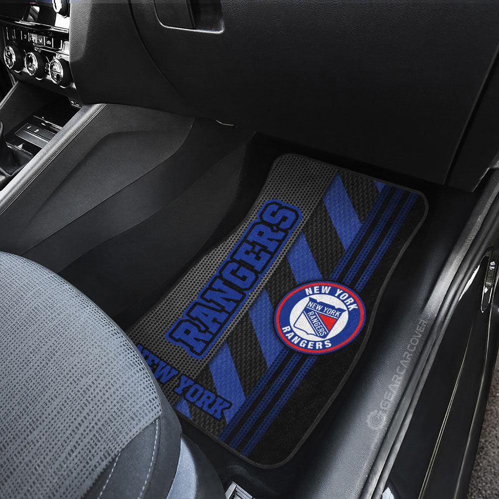 New York Rangers Car Floor Mats Custom Car Accessories - Gearcarcover - 3