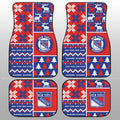 New York Rangers Car Floor Mats Custom Ugly Style Car Accessories - Gearcarcover - 1