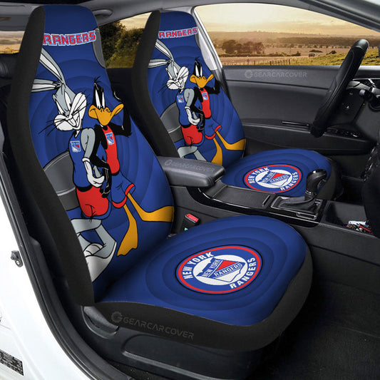 New York Rangers Car Seat Covers Custom Car Accessories - Gearcarcover - 2