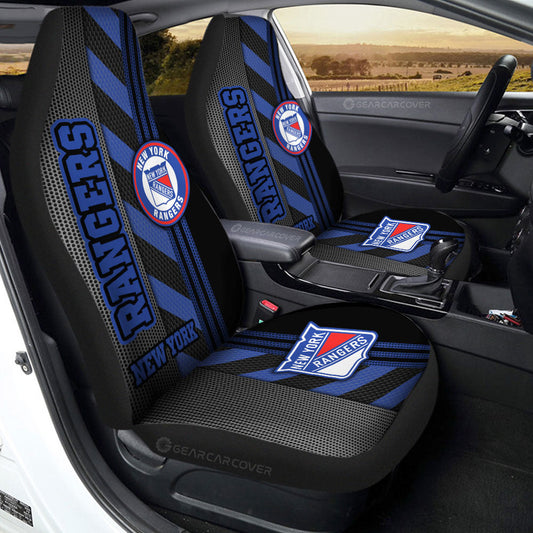 New York Rangers Car Seat Covers Custom Car Accessories - Gearcarcover - 2