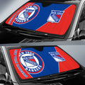 New York Rangers Car Sunshade Custom Car Accessories For Fans - Gearcarcover - 2