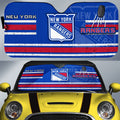 New York Rangers Car Sunshade Custom Car Accessories - Gearcarcover - 1