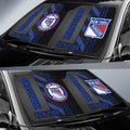 New York Rangers Car Sunshade Custom Car Accessories - Gearcarcover - 2