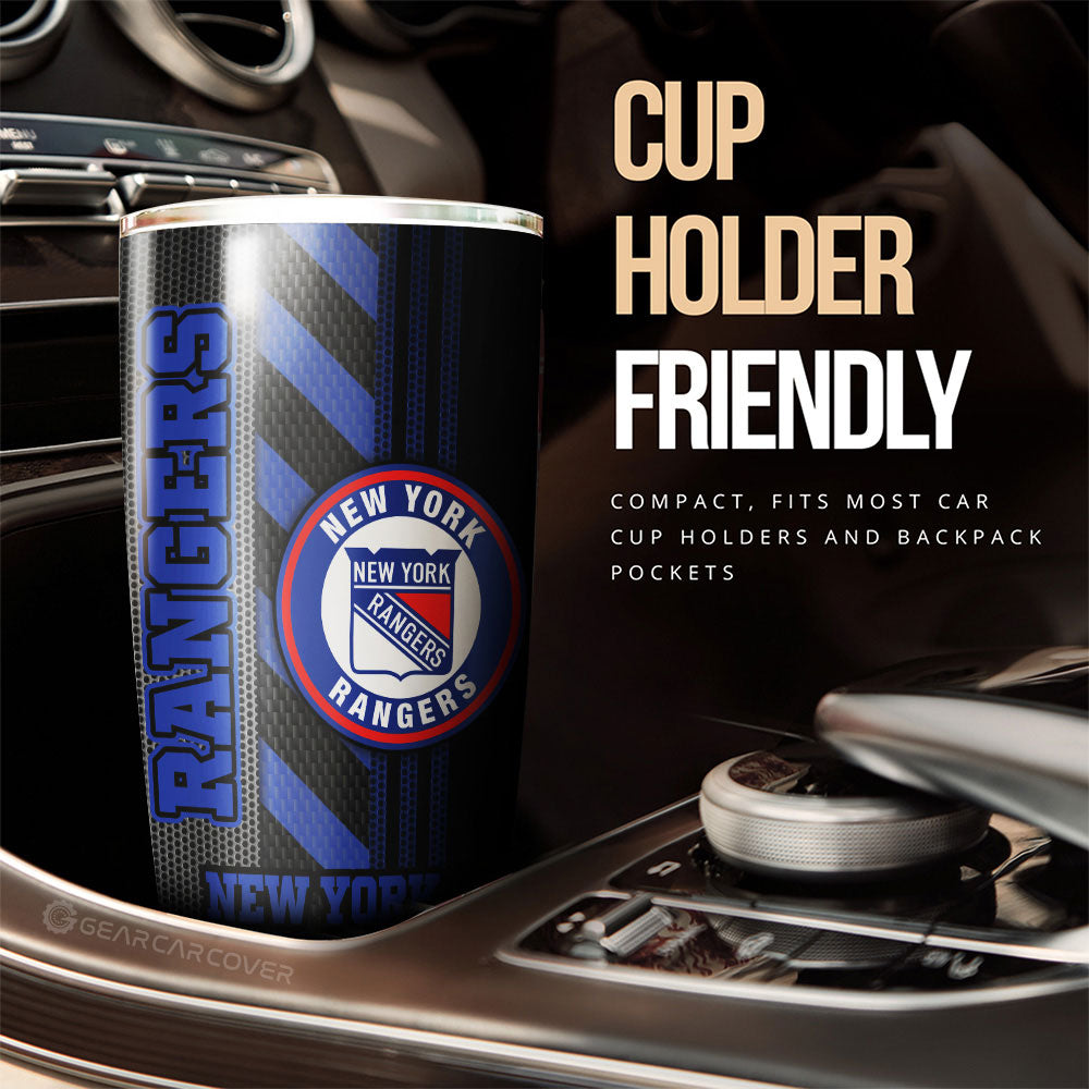New York Rangers Tumbler Cup Custom Car Accessories - Gearcarcover - 3