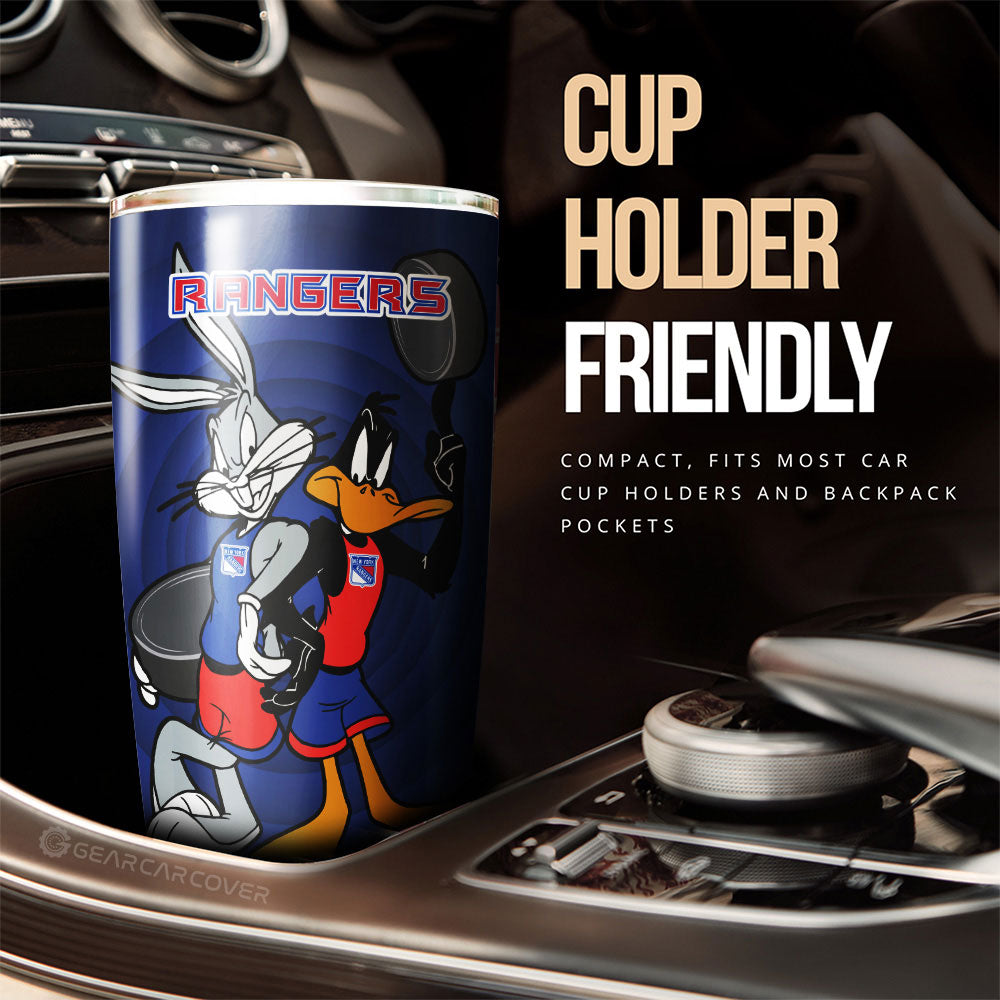New York Rangers Tumbler Cup Custom Car Accessories - Gearcarcover - 3